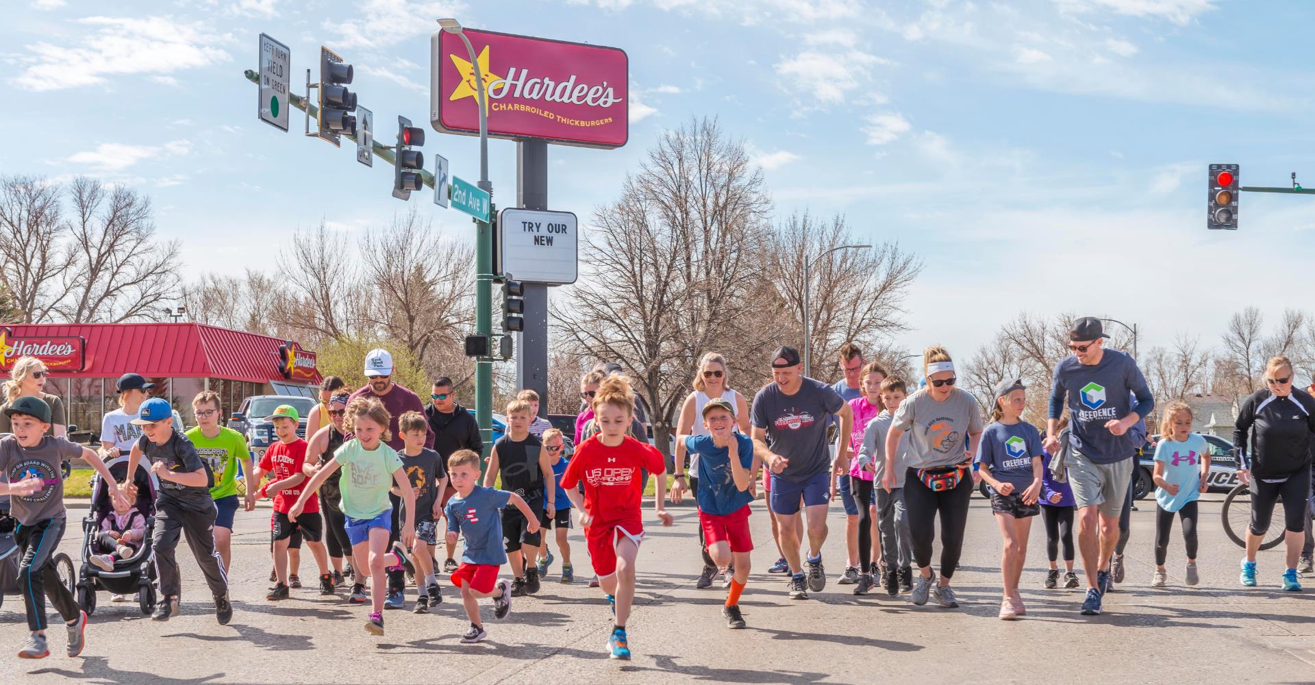Kick off Williston's Band Day festivities with the Band Day Mile Fun Run!