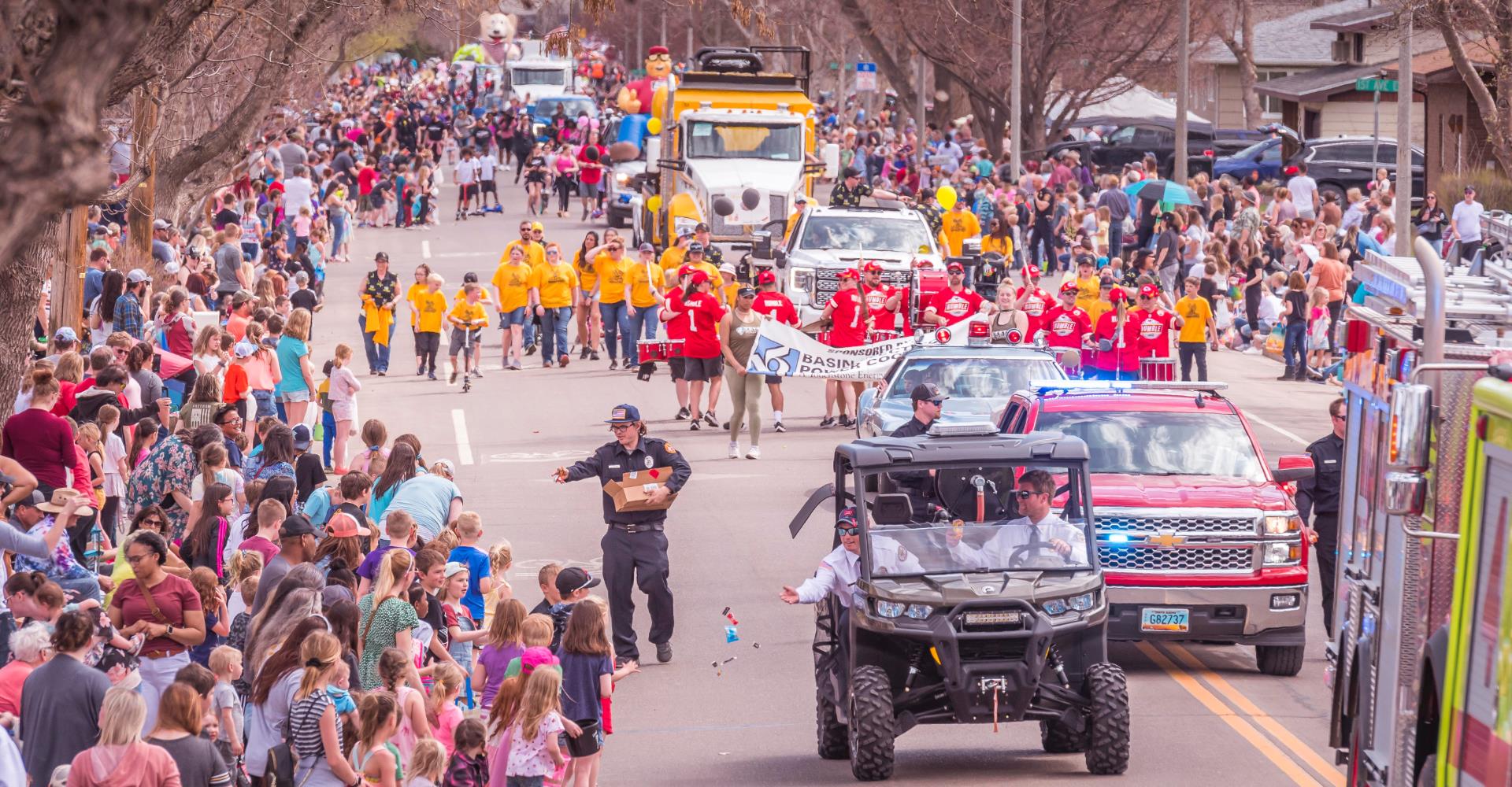 View the official Band Day parade lineup in Williston, ND!