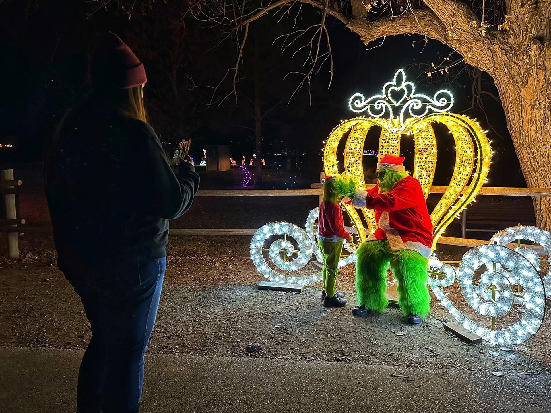 Experience the magic of Activity Nights at the Spring Lake Park Holiday Lights Drive—festive fun, photo ops, and themed nights all December long!